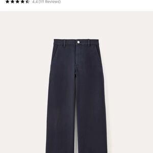Everlane Wide Leg Pants - Navy